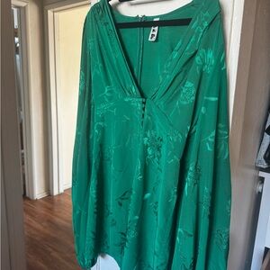 Rat & Boa Floral Green Dress
